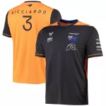McLaren F1 Racing Team Drivers Set Up T-Shirt Daniel Ricciardo 2022 - thejerseys