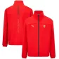 Men's Scuderia Ferrari Puma Softshell Red Jacket 2022 - thejerseys