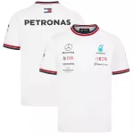 Mercedes AMG Petronas F1 Racing Team T-Shirt - White 2022 - thejerseys