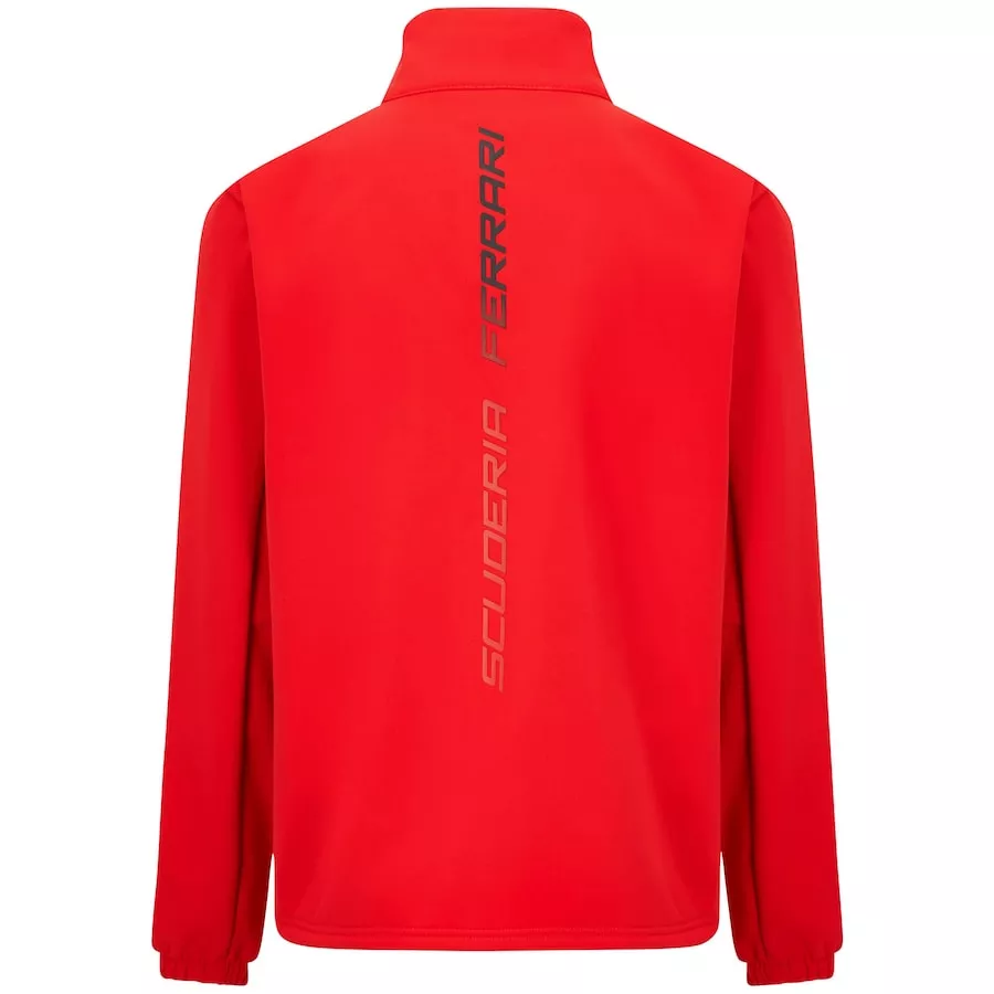Men's Scuderia Ferrari Softshell Red Jacket 2022 - thejerseys