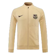 Barcelona Yellow Track Jacket 2022/23 For Adults - thejerseys