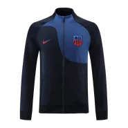 Barcelona Black&Blue Track Jacket 2022/23 For Adults - thejerseys