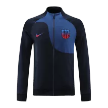 Barcelona Black&Blue Track Jacket 2022/23 For Adults - thejerseys