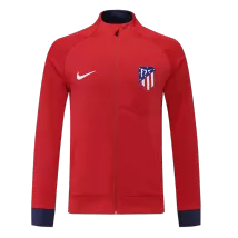 Atletico Madrid Red Track Jacket 2022/23 For Adults - thejerseys