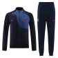 Barcelona Black Jacket Training Kit 2022/23 For Adults - thejerseys