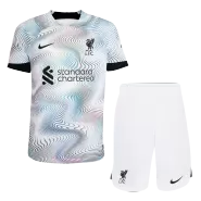 Kid's Liverpool Away Jerseys Kit(Jersey+Shorts) 2022/23 - thejerseys