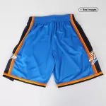 Men's Oklahoma City Thunder Blue Basketball Shorts 2020/21 - Icon Edition - thejerseys