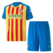 Kid's Valencia Third Away Jerseys Kit(Jersey+Shorts) 2022/23 - thejerseys