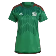 Women's Mexico Home Soccer Jersey 2022 - thejerseys