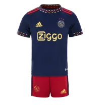Kid's Ajax Away Jerseys Kit(Jersey+Shorts) 2022/23 - thejerseys