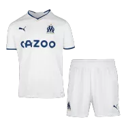 Kid's Marseille Home Jerseys Kit(Jersey+Shorts) 2022/23 - thejerseys