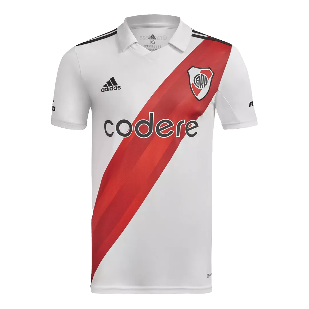 Men's River Plate Home Soccer Jersey 2022/23 - Fans Version