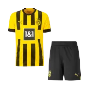 Kid's Borussia Dortmund Home Jerseys Kit(Jersey+Shorts) 2022/23 - thejerseys