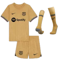 Kid's Barcelona Away Jerseys Full Kit 2022/23 - thejerseys