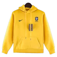 Brazil Yellow Hoodie Sweater 2022/23 Adults - thejerseys