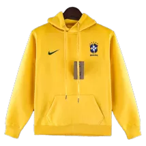 Brazil Yellow Hoodie Sweater 2022/23 Adults - thejerseys