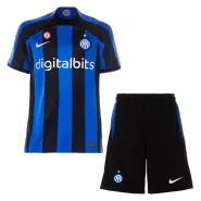 Kid's Inter Milan Home Jerseys Kit(Jersey+Shorts) 2022/23 - thejerseys