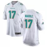 Men Miami Dolphins Jaylen Waddle #17 Nike White Game Jersey - thejerseys
