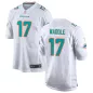 Men Miami Dolphins Jaylen Waddle #17 White Game Jersey - thejerseys