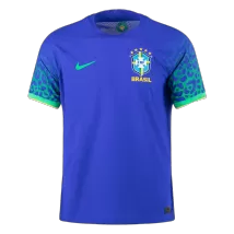 Brazil Away Soccer Jersey 2022 - Player Version - thejerseys