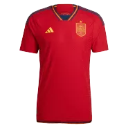 Spain Home Soccer Jersey World Cup 2022 - Player Version - thejerseys