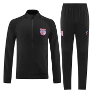 Barcelona Black Jacket Training Kit 2022/23 For Adults - thejerseys