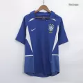 Brazil Away Retro Soccer Jersey 2002 - thejerseys