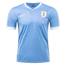 Men's Uruguay Home Soccer Jersey 2022 - Fans Version - thejerseys