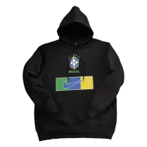 Brazil Black Hoodie Sweater 2022/23 Adults - thejerseys
