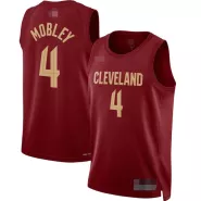 Men's Cleveland Cavaliers Evan Mobley #4 Wine 2022/23 Swingman Jersey - Icon Edition - thejerseys