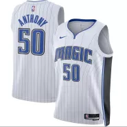 Men's Orlando Magic Cole Anthony #50 White 22/23 Swingman NBA Jersey - Icon Edition - thejerseys
