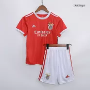 Kid's Benfica Home Jerseys Kit(Jersey+Shorts) 2022/23 - thejerseys