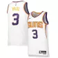 Men's Phoenix Suns Chris Paul #3 White Swingman Jersey 22/23 - Association Edition - thejerseys