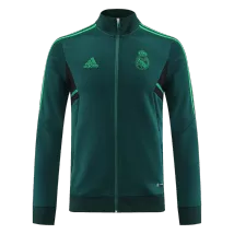 Real Madrid Green Track Jacket 2022/23 For Adults - thejerseys