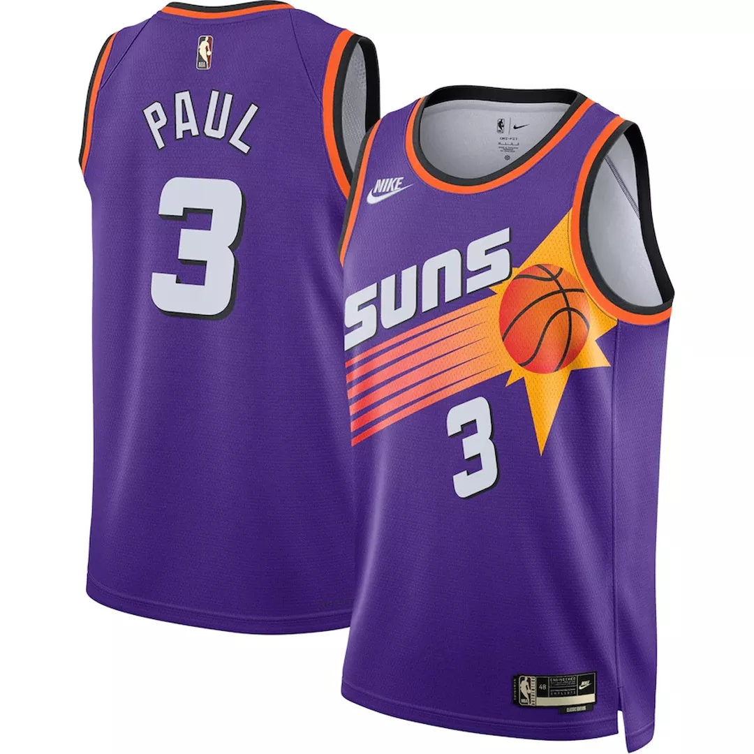 Men's Phoenix Suns Chris Paul #3 Purple Swingman Jersey 22/23 - Classic Edition