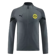 Borussia Dortmund Gray Track Jacket 2022/23 For Adults - thejerseys