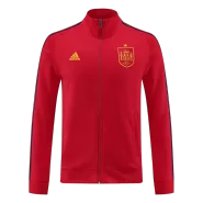 Spain Red Track Jacket 2022/23 For Adults - thejerseys