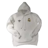Real Madrid White Hoodie Sweater 2022/23 Adults - thejerseys