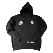 Real Madrid Black Hoodie Sweater 2022/23 Adults - thejerseys