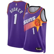 Men's Phoenix Suns Devin Booker #1 Nike Purple 2022/23 Swingman Jersey - Classic Edition - thejerseys