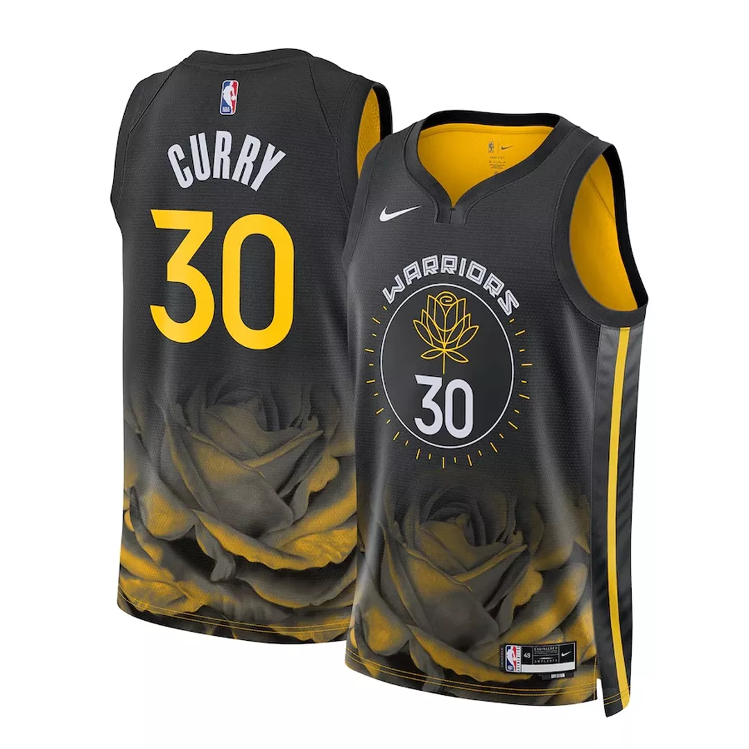 Nike Youth Golden State Warriors Stephen Curry #30 Blue Dri-FIT Statement  Swingman Jersey