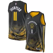 Men's Golden State Warriors Klay Thompson #11 Black Swingman Jersey 2022/23 - City Edition - thejerseys