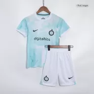 Kid's Inter Milan Away Jerseys Kit(Jersey+Shorts) 2022/23 - thejerseys