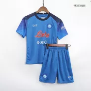 Kid's Napoli Home Jerseys Kit(Jersey+Shorts) 2022/23 - thejerseys