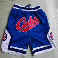 Men's Chicago Cubs Blue MLB Shorts - thejerseys