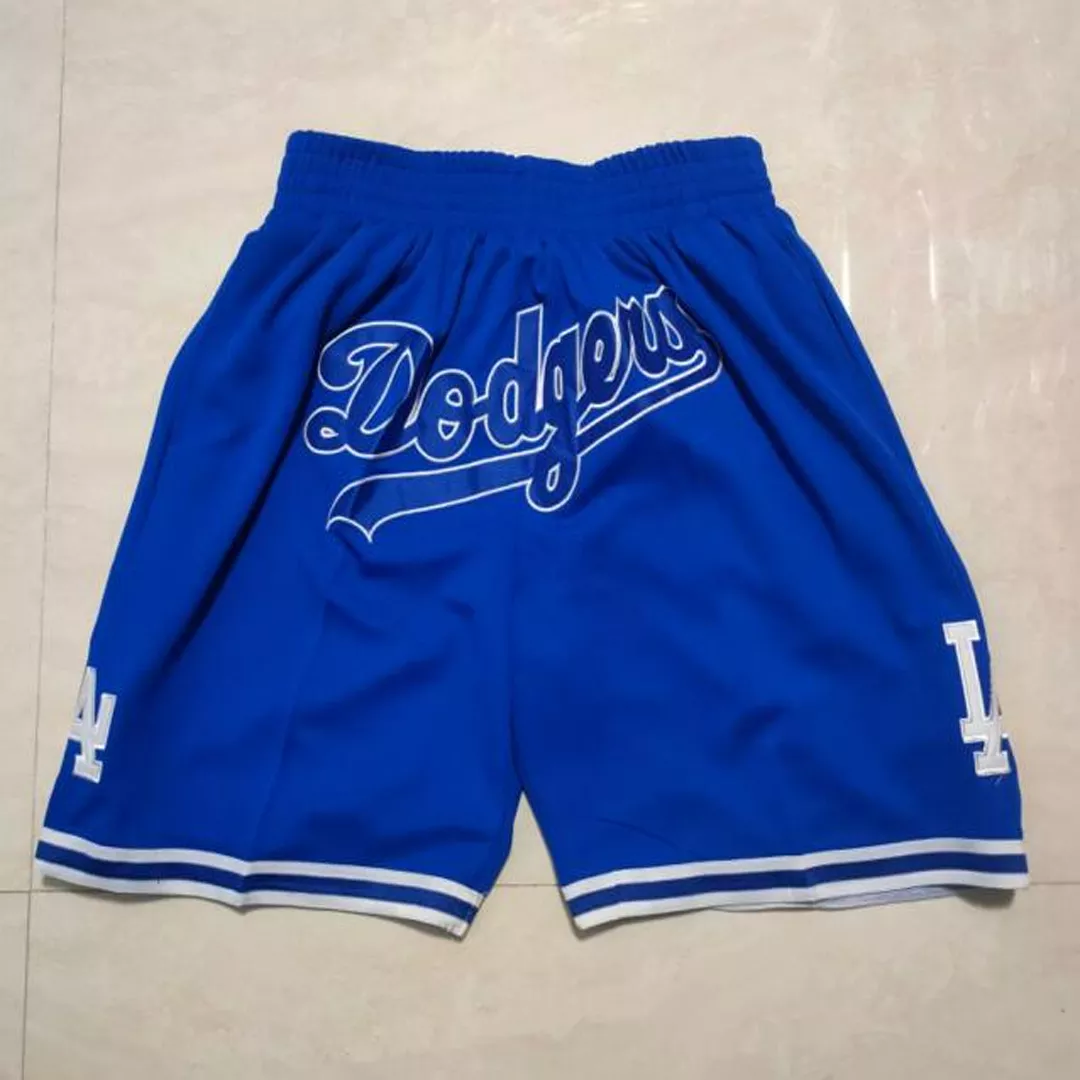 Men's Los Angeles Dodgers Blue Basketball Shorts