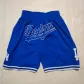 Men's Los Angeles Dodgers Blue Basketball Shorts - thejerseys