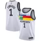 Men's Minnesota Timberwolves Anthony Edwards #1 Nike White 2022/23 Swingman Jersey - City Edition - thejerseys