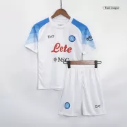 Kid's Napoli Away Jerseys Kit(Jersey+Shorts) 2022/23 - thejerseys