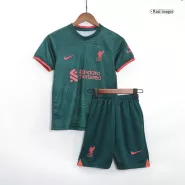 Kid's Liverpool Third Away Jerseys Kit(Jersey+Shorts) 2022/23 - thejerseys